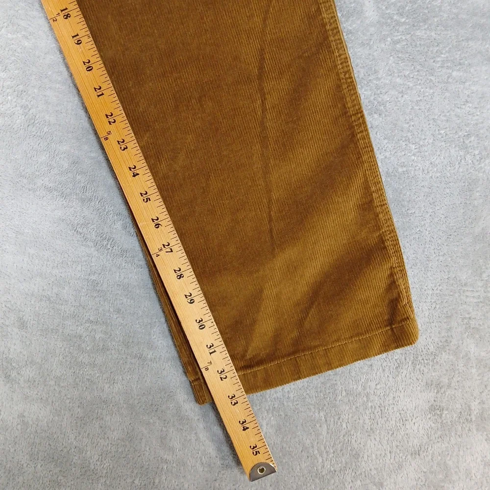 Wallace & Barnes Corduroy Carpenter Pants Mens 36x34 Brown Workwear